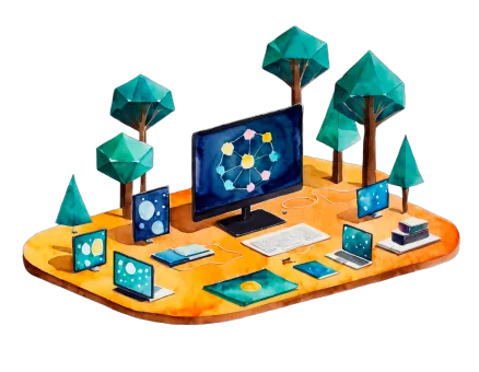 Illustration Utilisation des technologies de l'information et de la communication